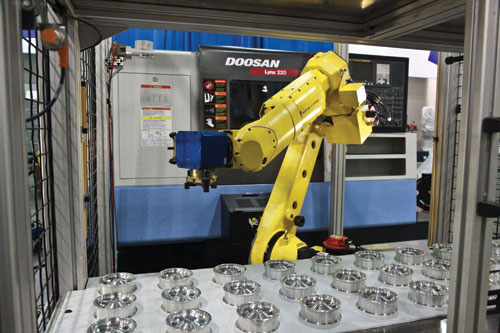 Machine tending automation